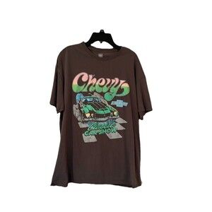 New Chevy Chevrolet 70s Classic Car Men's Throwback T-Shirt XL Grey